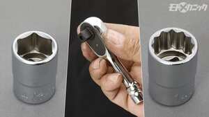 6角／12角の形状、そしてサーフェイス。作業内容で使い分けたいソケットシリーズ〈コーケン〉