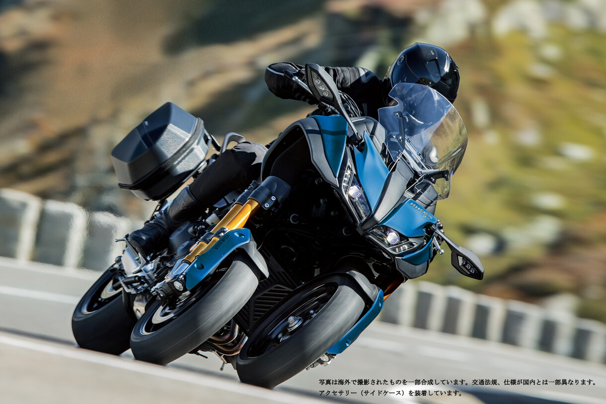ヤマハのLMWバイク「NIKEN」にツーリングの快適性を高めた受注生産モデルが登場