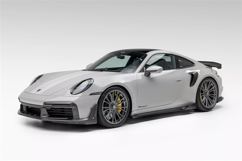 【高額注意】375万円ホイール＆270万円ウイング！ 米チューナーが手がけるポルシェ「992」用カスタム現る