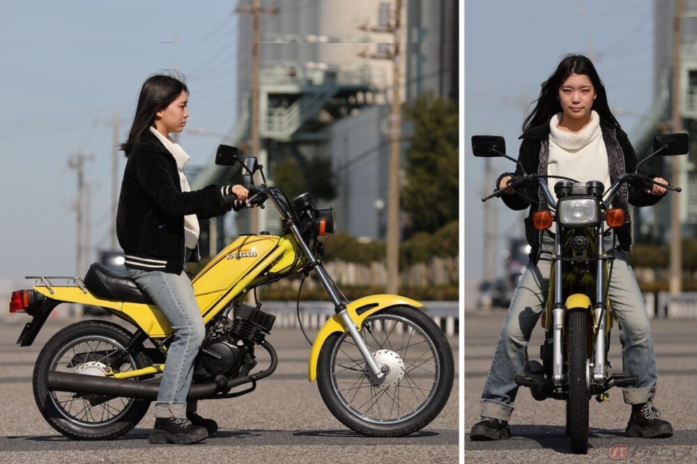女子高校生が ザ 原宿バイク と呼ばれた 80年代のオシャレな原付バイク ホンダのラクーンに乗ってみました バイクのニュース 自動車情報サイト 新車 中古車 Carview