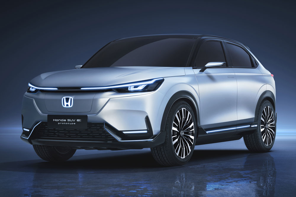 中国にev投入 ホンダsuv Eプロトタイプ 世界初公開 上海モーターショー21 Autocar Japan 自動車情報サイト 新車 中古車 Carview