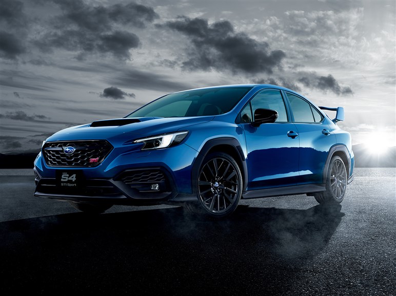 スバル「WRX S4」改良、新色パープル追加＆先進安全装備アップデート。特別仕様車も…448万円から
