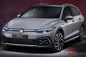 VW新型「ゴルフヴァリアント」世界初公開！ 「ゴルフ オールトラック」も同時登場
