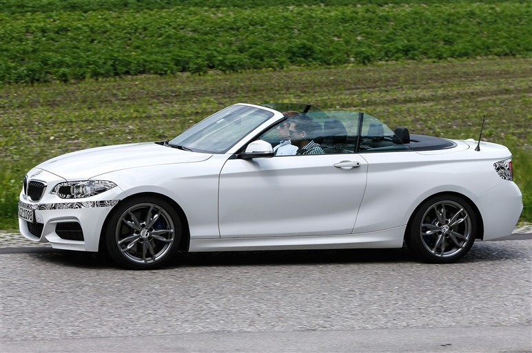 2シリーズ カブリオレ、テスト最終段階に遭遇