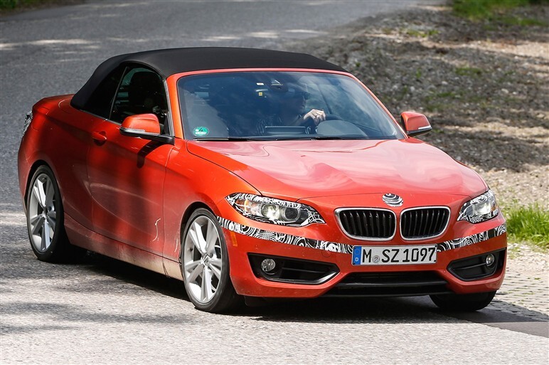 2シリーズ カブリオレ、テスト最終段階に遭遇