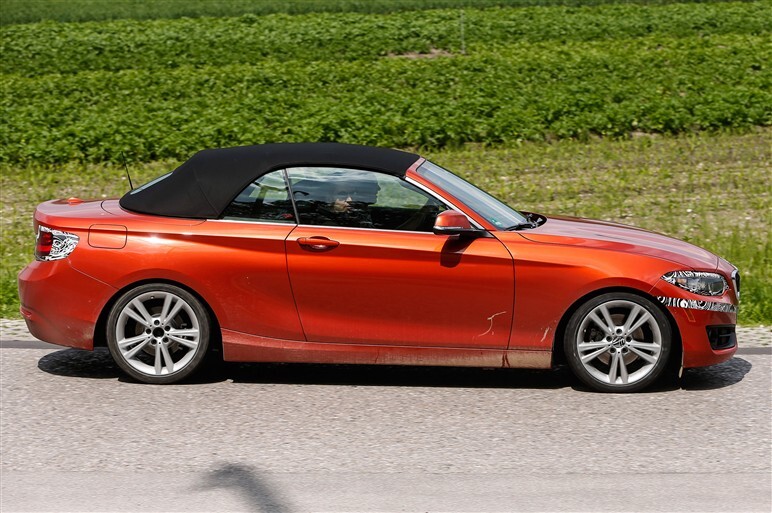 2シリーズ カブリオレ、テスト最終段階に遭遇