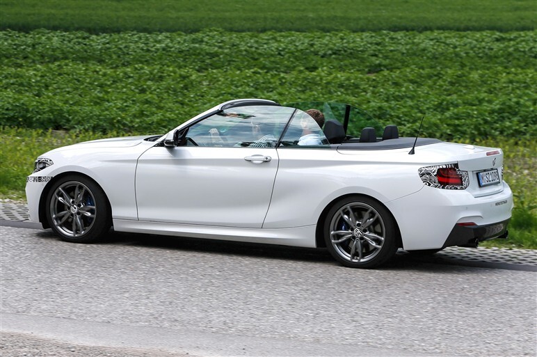 2シリーズ カブリオレ、テスト最終段階に遭遇