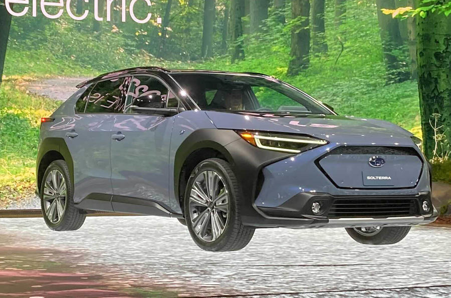 新型スバル ソルテラ 同社初のev 米国で公開 X Mode も搭載 Laモーターショー Autocar Japan 自動車情報サイト 新車 中古車 Carview
