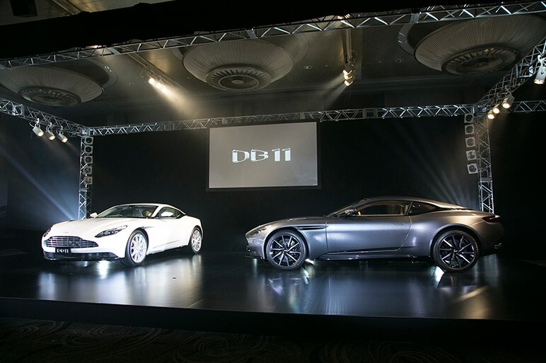 アストンマーティンDB11を初披露。DBシリーズ13年ぶりの新型