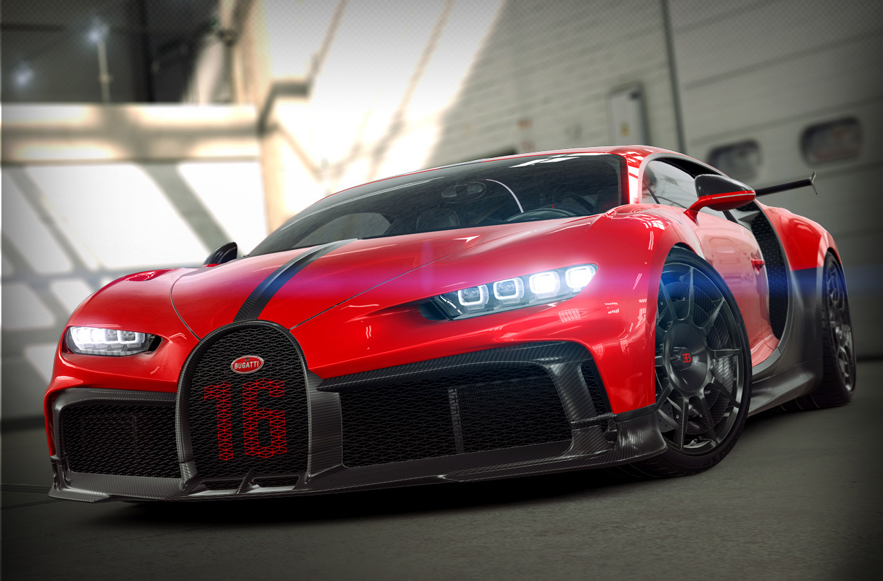 ブガッティ シロン ピュール スポール モバイルゲーム Csr Racing 2 の特別報酬として登場 動画 Genroq Web 自動車情報サイト 新車 中古車 Carview