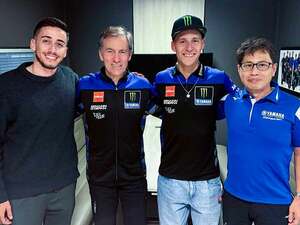 【ヤマハ】MotoGP クラス参戦中のファビオ・クアルタラロ選手と2026年までの契約延長を決定