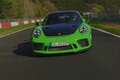 動画2　ポルシェ911 GT3 RS　ジャンプシーンも　ニュル7分切り