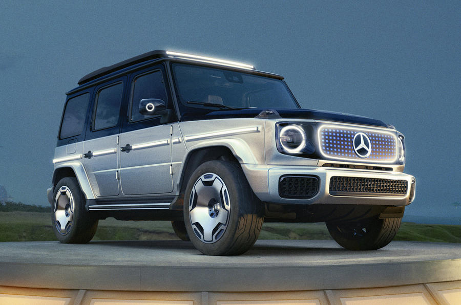 あのゲレンデがevに 新型メルセデス ベンツeqg コンセプト初公開 25年発売予定 Autocar Japan 自動車情報サイト 新車 中古車 Carview