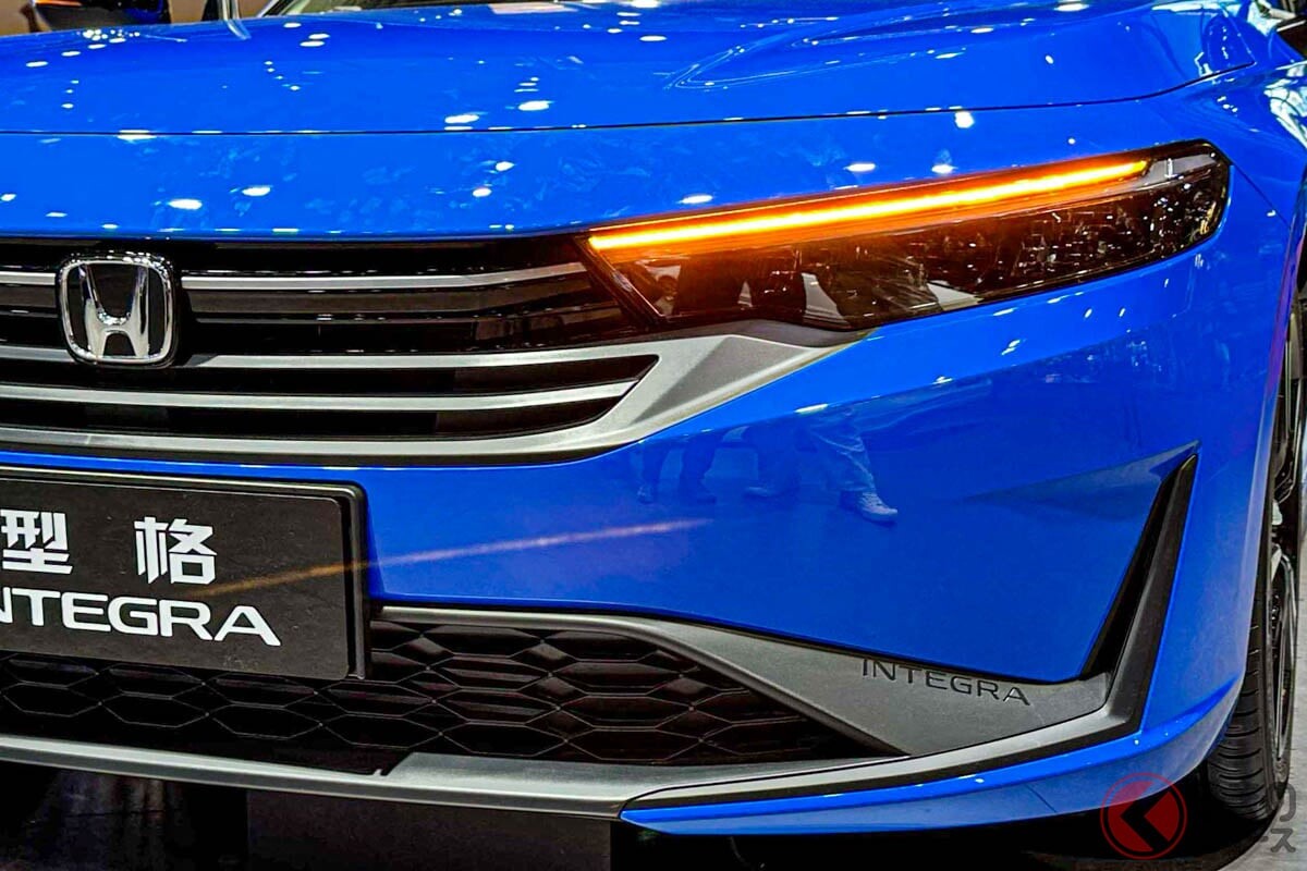 【中国】ホンダ新「インテグラ」公開に反響多数！「いいね」「かっこいい」 顔面刷新の「6速MTセダン＆ハッチバック」上海に登場