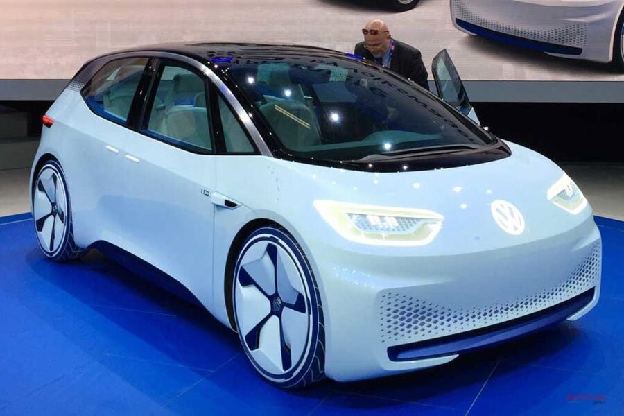 新VW電動車「I.D.」　バッテリー／航続距離は？　意匠、コンセプトから大きく変わらず