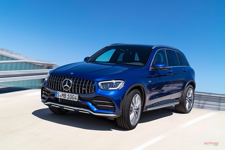 新型メルセデスAMG GLC 43/GLC 43クーペ　内外装が変更　23ps増　BMW X3 M40iに照準