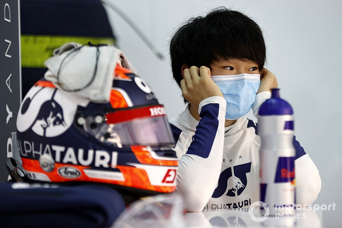 平常心で臨んだ初のf1テスト しかしアルファタウリ ホンダのマシン性能は想像以上 もっと首を鍛えないと と角田裕毅 Motorsport Com 日本版 自動車情報サイト 新車 中古車 Carview