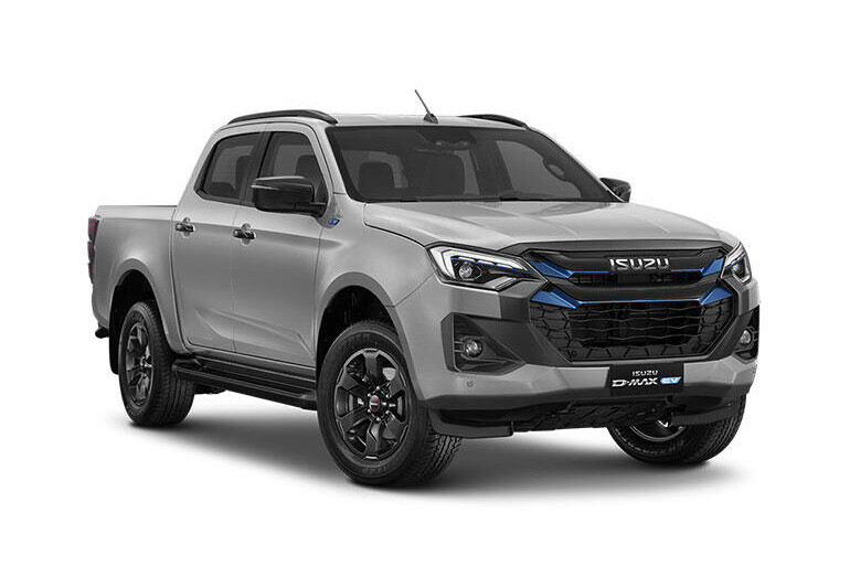 いすゞのEVピックアップトラック「D-MAX EV」がBluE Nexus、アイシン、デンソーが共同で開発した電動駆動ユニットeAxleを採用