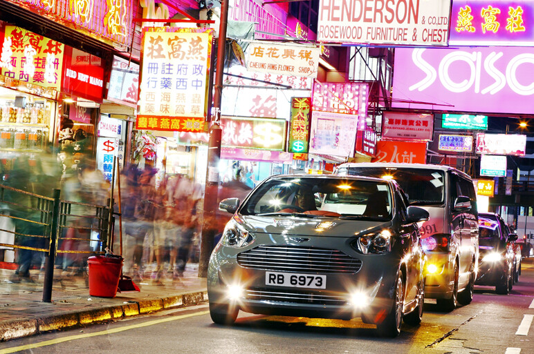 シグネットに香港で試乗 第1弾、走りもアストン?