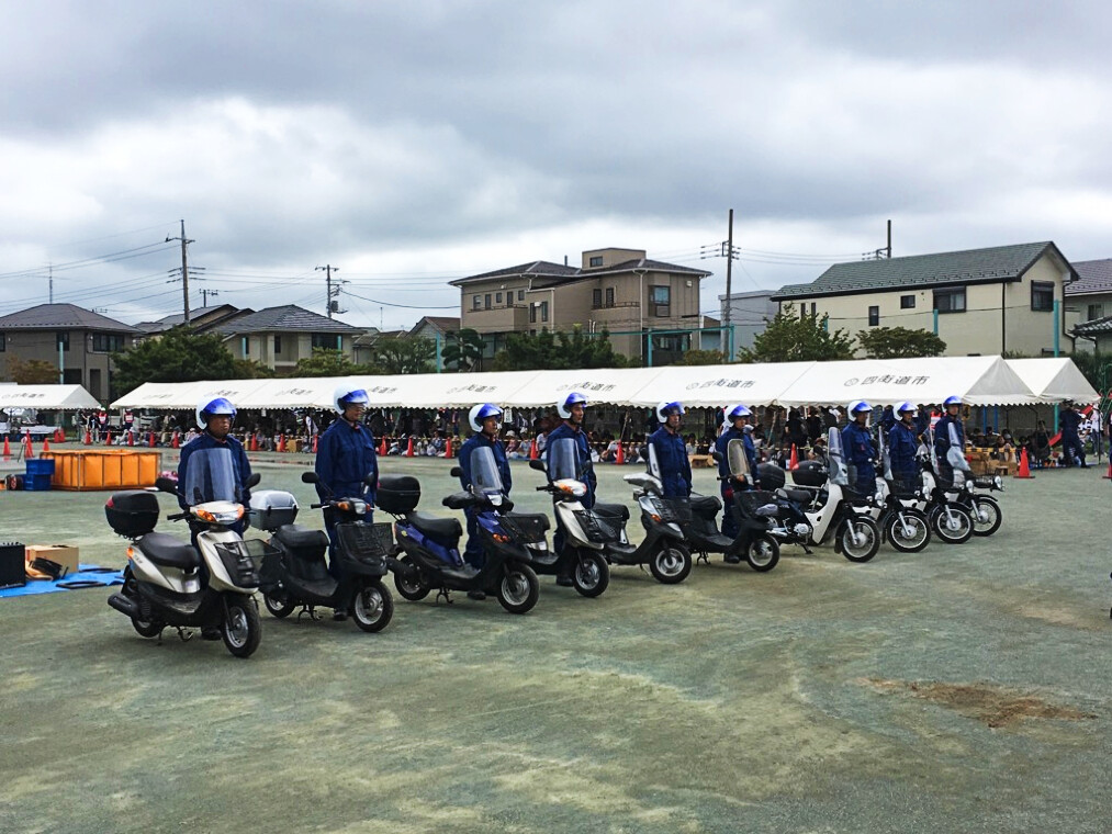 原付で災害現場に向かうバイク隊！ 千葉県四街道市で活動する「防災バイク隊」とは？