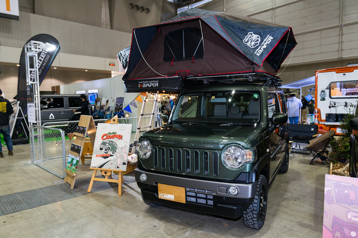 走るログハウス 自宅より落ち着くハイエース ゆるふわ アウトドアカスタムカー６選 Tokyo Outdoor Show22 Auto Messe Web の写真 7ページ目 自動車情報サイト 新車 中古車 Carview