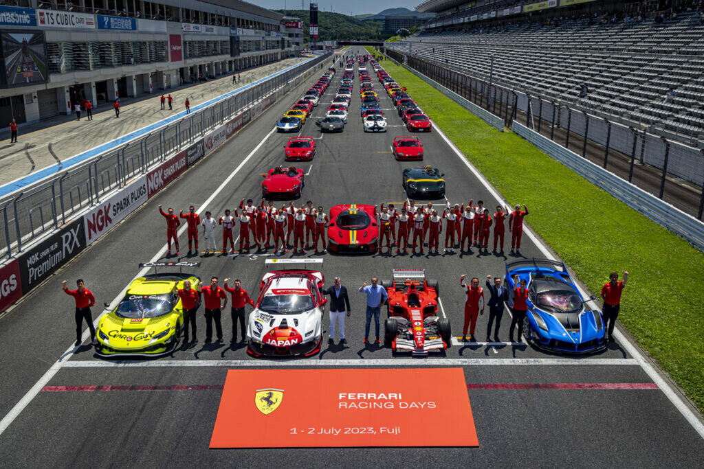 「FERRARI RACING DAYS 2023」を富士スピードウェイにて開催。「FERRARI CHALLENGE TROFEO PIRELLI JAPAN 第3戦も同時開催