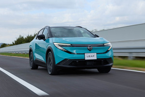 新型「日産リーフ」試乗。プラットフォーム刷新、「スーっと滑らか」な走りと、その乗り味を試す