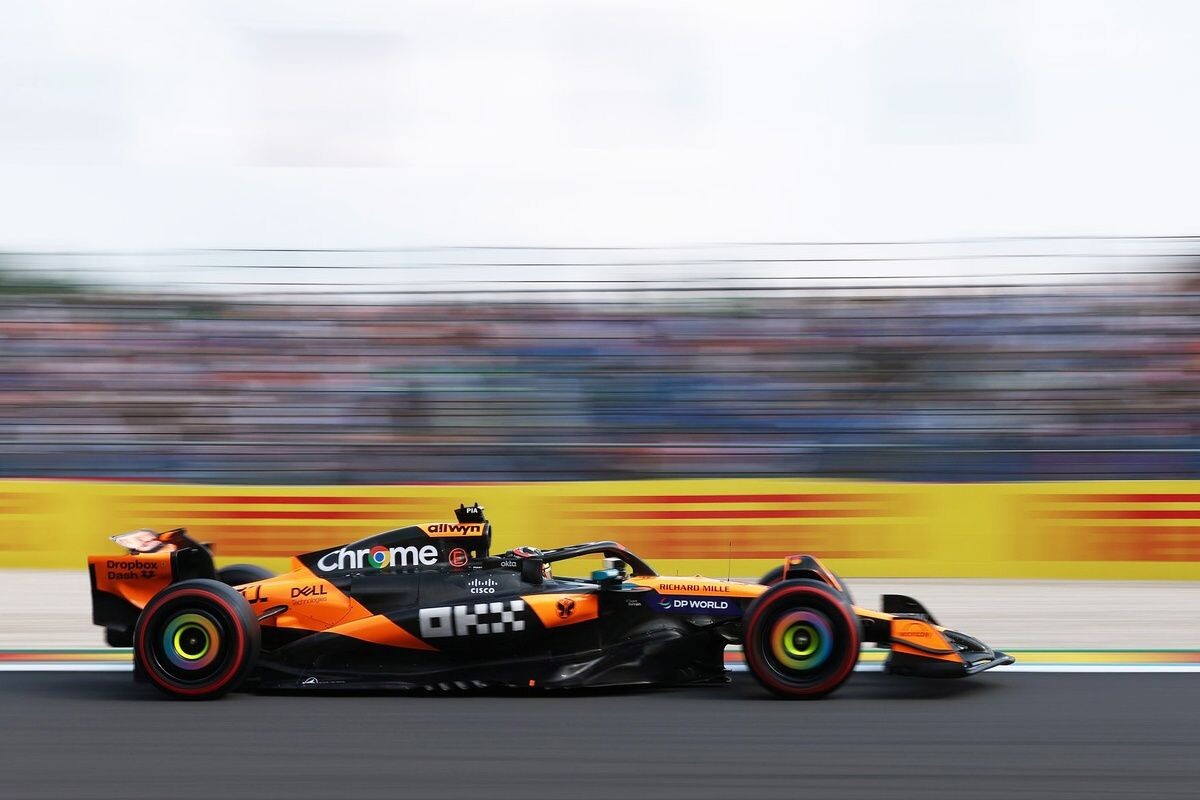 ピアストリがライバルを圧倒！　2番手フェルスタッペンに約0.5秒差。角田裕毅12番手｜F1ベルギーGPスプリント予選