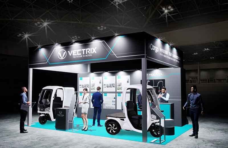 非公開: 【VECTRIX】新型バッテリーシステム搭載の3輪商用BEV「I-Cargo」を第16回オートモーティブワールドに出展