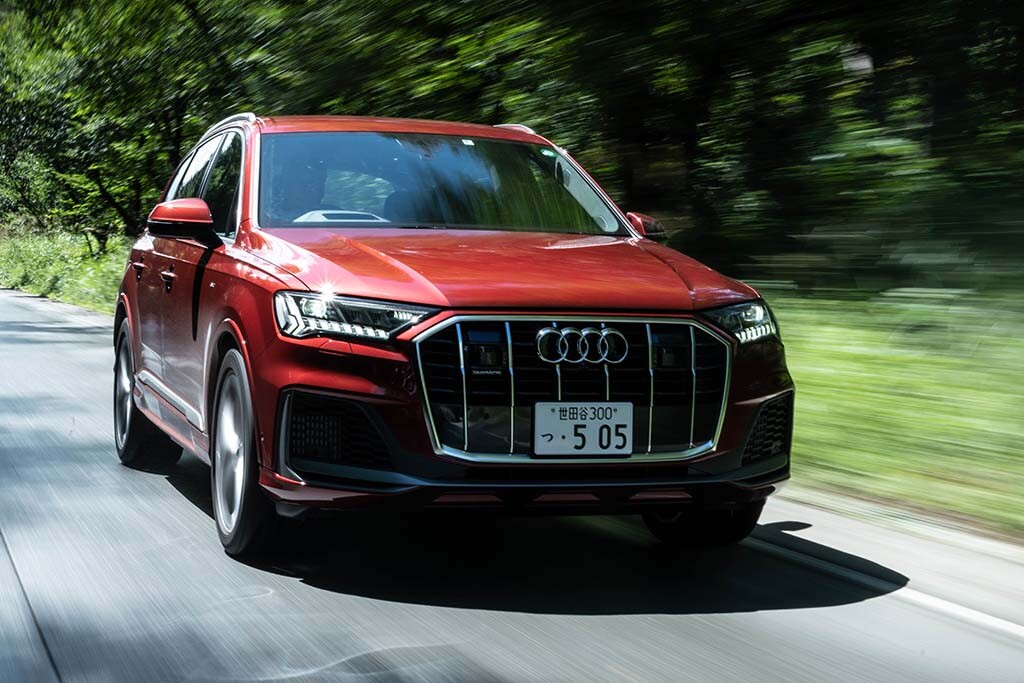 【国内試乗】「アウディ・Q7」堅実な乗り味はそのままにニューフェイスへと変身