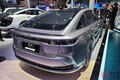 トヨタが新「スポーティセダン」世界初公開！ 漆黒のデザインが凄い！ 「ミライスポーツ」実車展示