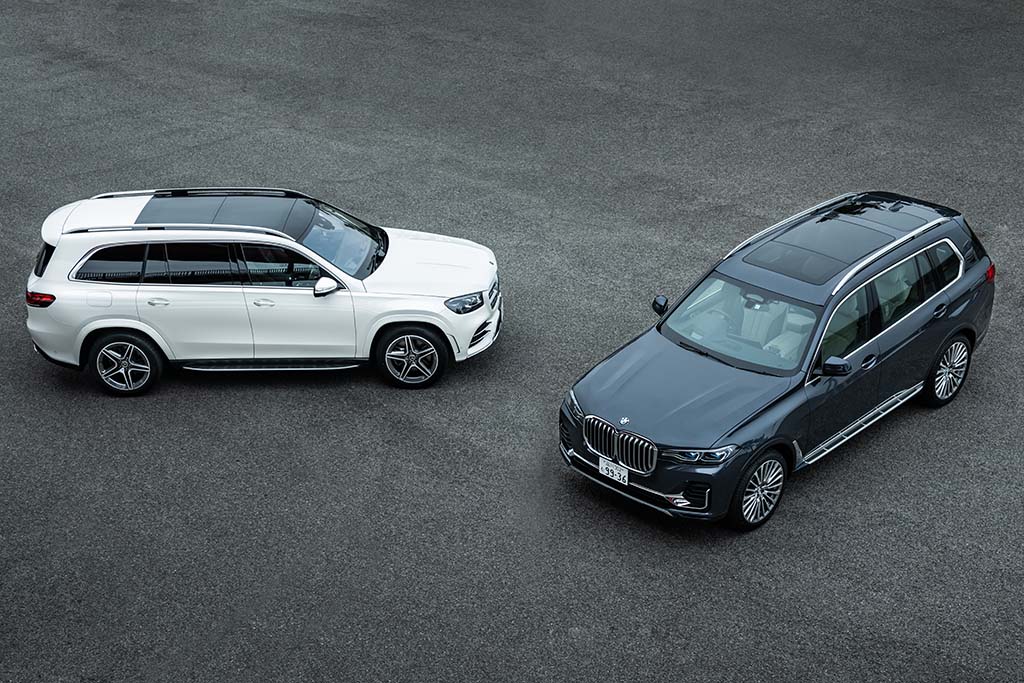 比較試乗 メルセデス ベンツgls Vs Bmw X7 7シーターはsuvの時代へ Le Volant Carsmeet Web 自動車情報サイト 新車 中古車 Carview