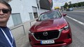 【海外出張旅】ホテルの窓から充電ケーブル ドイツで乗り回したソウルレッドのCX-60PHEV