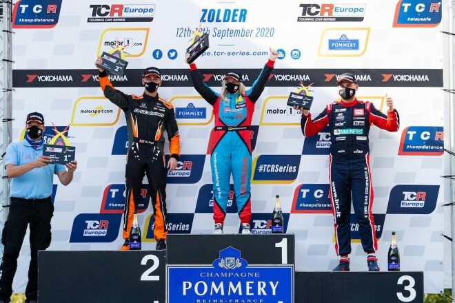 TCRヨーロッパ第2戦：女性ドライバーのミシェル・ハルダーが歴史に名を刻む初勝利