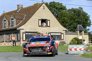 WRCベルギー：ヒュンダイのヌーヴィルが大差勝ち。勝田は2日目SS10でリタイア