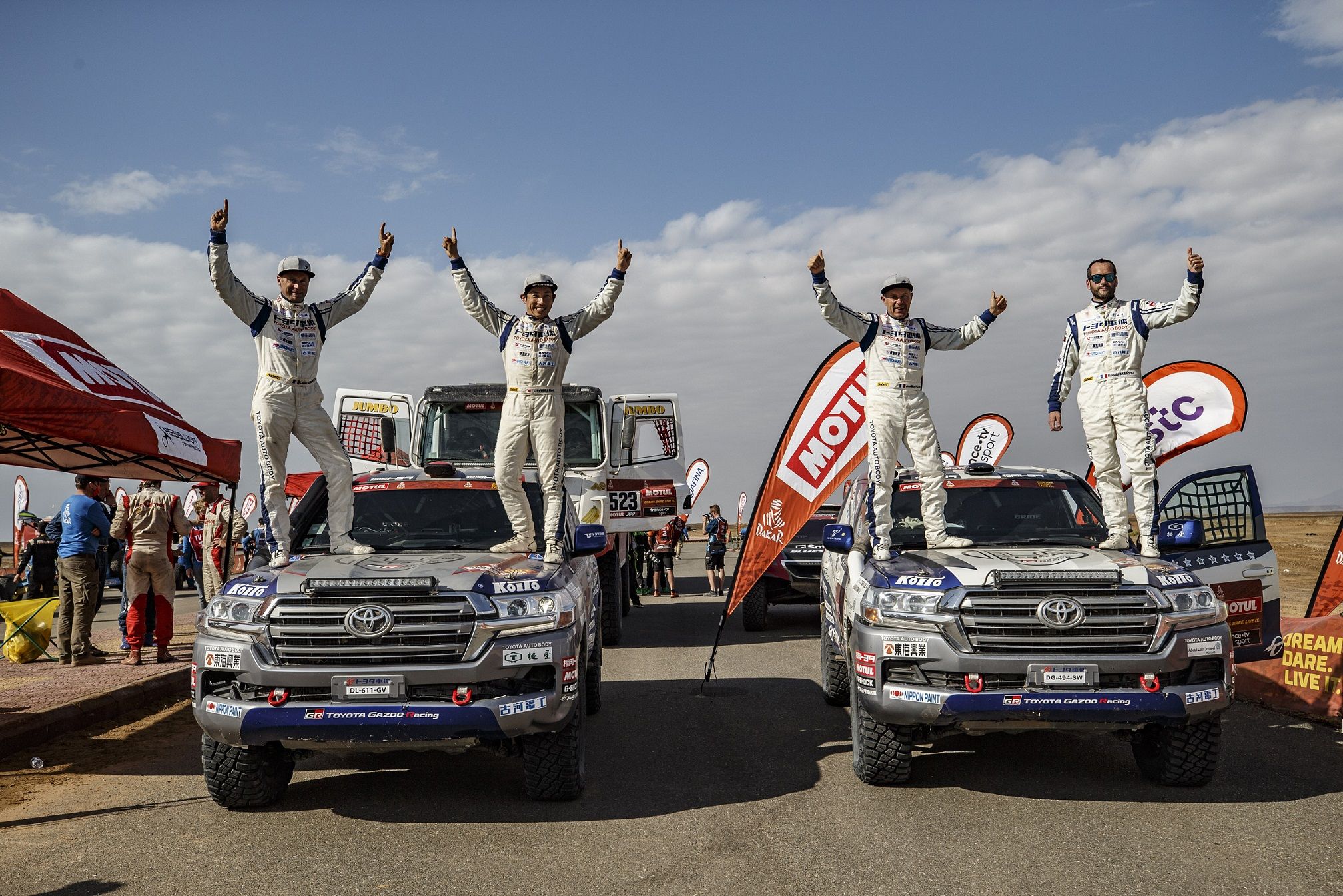 トヨタ車体 ダカールラリー21 で市販車部門8連覇 社員ドライバー三浦昂が優勝 ランクル70周年での偉業 日刊自動車新聞 の写真 3ページ目 自動車情報サイト 新車 中古車 Carview