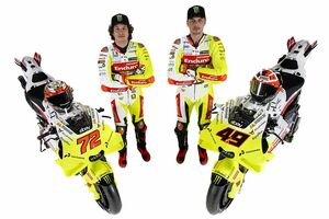 【MotoGP】VR46、2024年のカラーリングは新スポンサーPertamina加わり一新。黄色×白でフレッシュに。ライダーはディ・ジャンアントニオとベッツェッキ