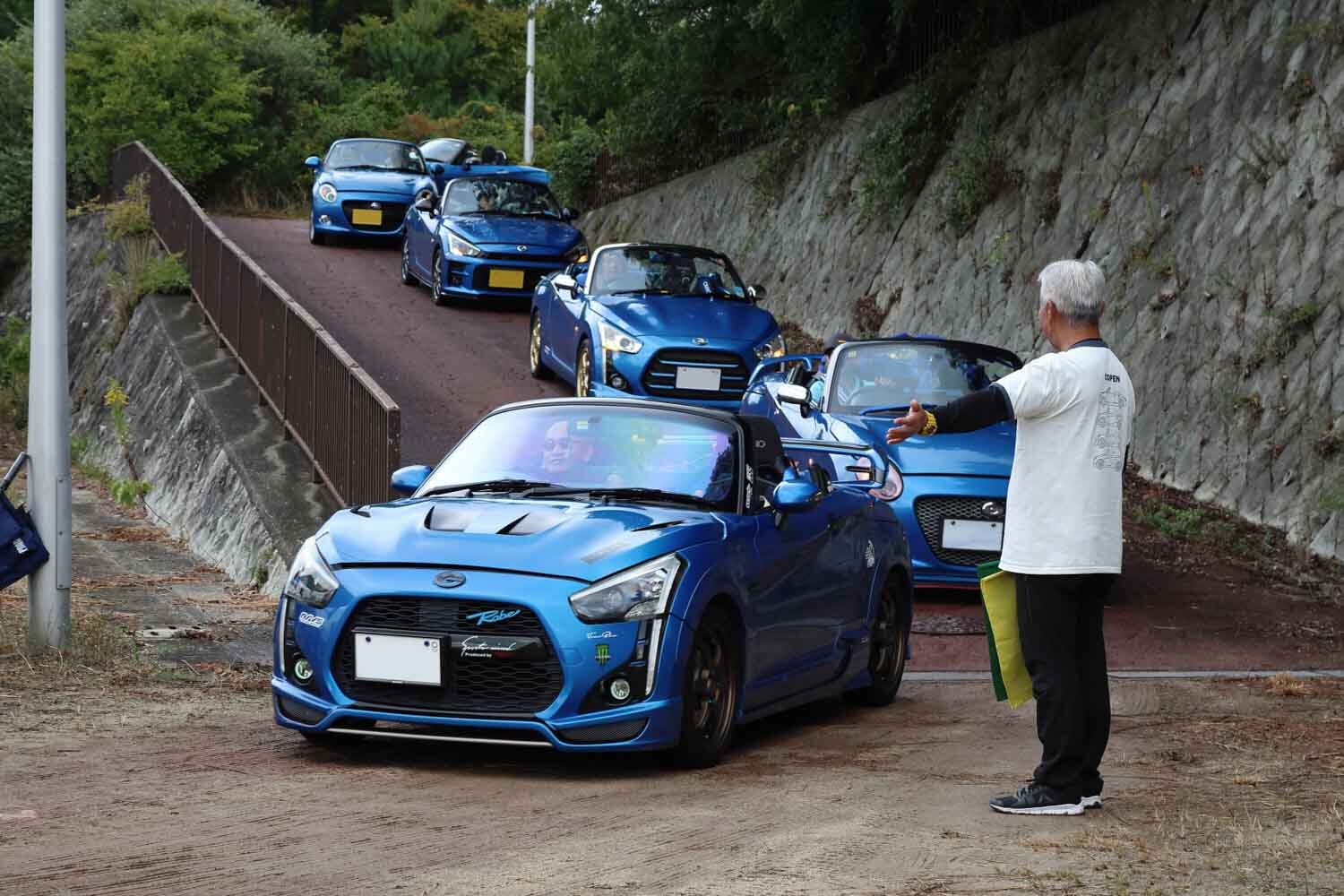 全国からダイハツ「コペン」が大集合！ 大阪府池田市の“聖地”でオーナーイベントを開催