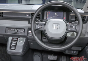 ホンダ「最新”軽”EV」の内装が超シンプルで推せる！　「ホンダN-ONE e:」のインパネにディスプレイないって英断だわ