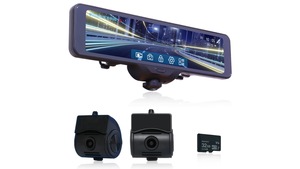 駐車監視システムを搭載！KEIYOが360°カメラ＋前後カメラ付きのスマートミラー型ドライブレコーダー「AN-R106Pro」を発売