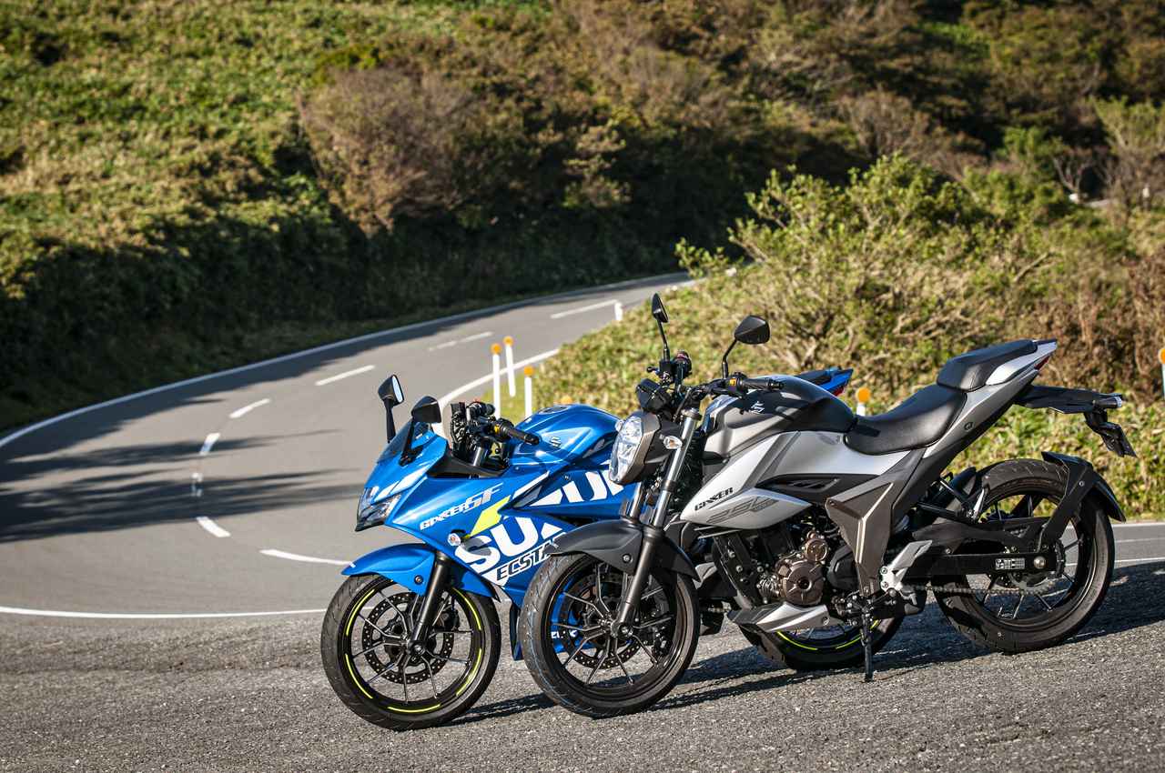 走りの実力は スズキ ジクサー250 と ジクサーsf250 は250ccスポーツバイクとしておすすめできる Suzuki Gixxer250 Gixxer Sf250 ワインディング比較インプレ 前編 Webオートバイ 自動車情報サイト 新車 中古車 Carview