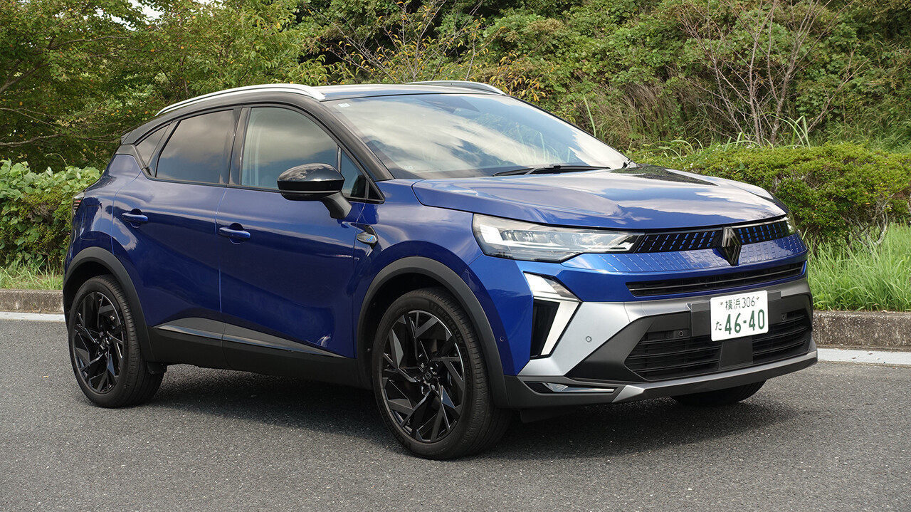 【ルノー】高速燃費は21km/L フェイス一新「キャプチャーのフルハイブリッドを300km試乗