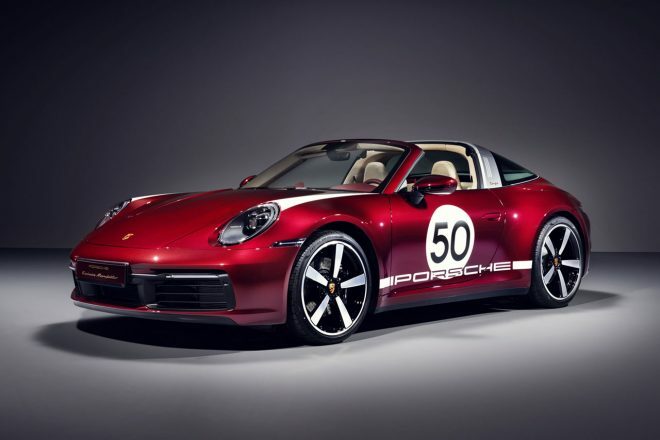 ポルシェ、伝統のデザインを最新モデルに。992台限定『911タルガ4S ヘリテージエディション』発表