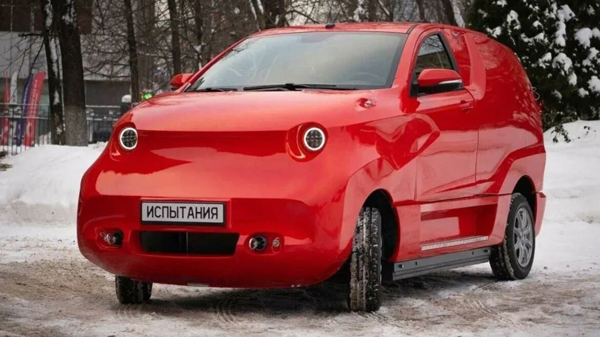 【うへえ アグリー！】マジで世界でもっとも醜いロシア製電気自動車「Amber（アンバー）」誰が欲しがるんだろこんなの・・・