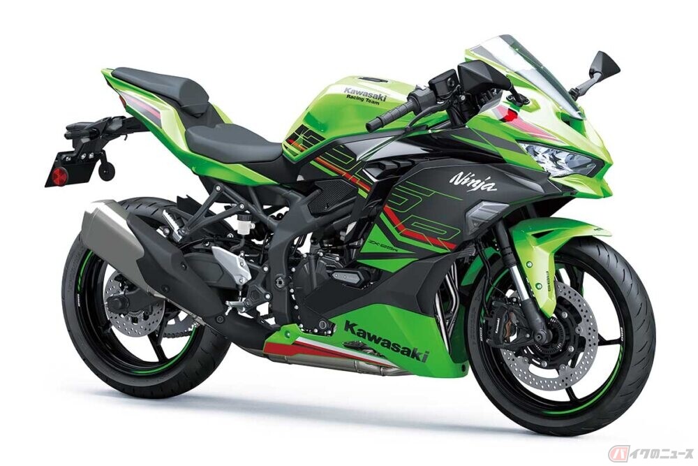 カワサキ「Ninja ZX-25R」 新カラー＆グラフィックを採用した2024年モデル発売