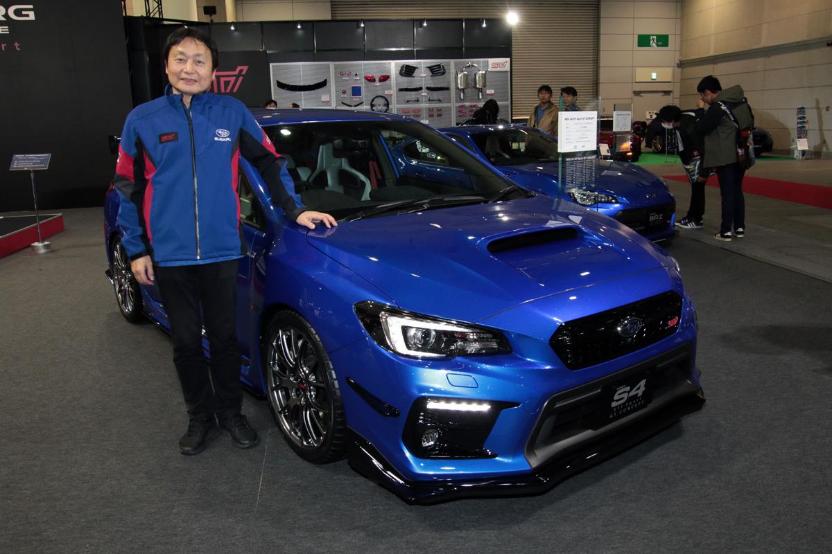 スバル次世代の最強スポーツ Wrx S4 Stiスポーツgtコンセプト について開発者に直撃 大阪オートメッセ Web Cartop 自動車情報サイト 新車 中古車 Carview