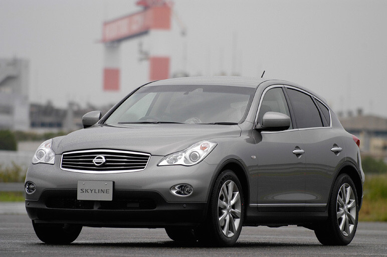 スカイライン クロスオーバー プロトタイプ写真!