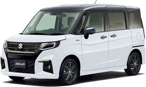 スズキ「ソリオ」にフルハイブリッド復活。燃費は22.3km/L、価格は約222万円