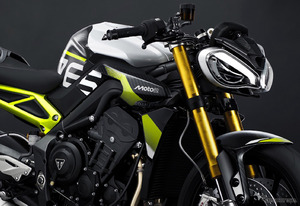 トライアンフ『スピードトリプル』にサーキット志向の新型「RX」登場、日本限定95台「Moto2エディション」も