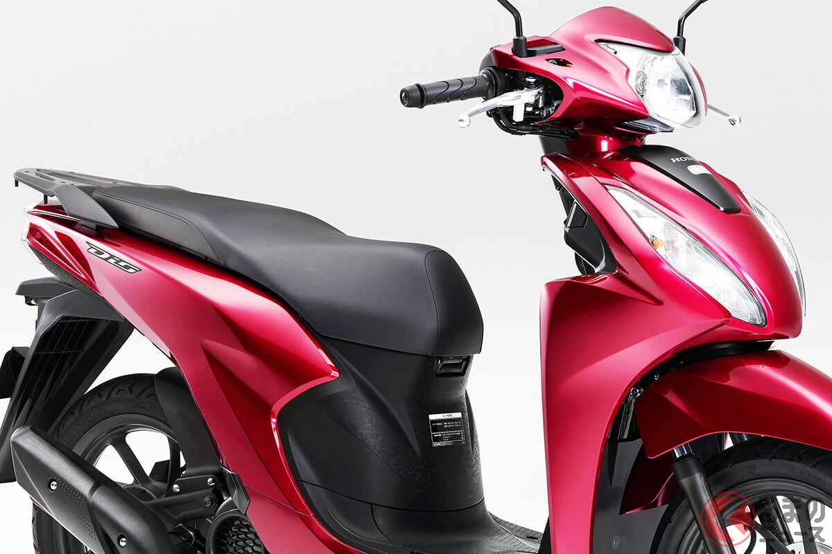 新車23万円！ ホンダ新「ディオ110ライト」発表！ 「リッター56km」超えの“5馬力”エンジン搭載！ “新基準原付”対応のスクーター発売